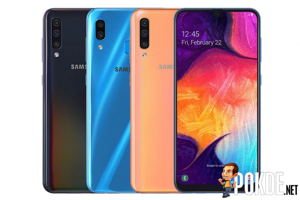 Samsung Galaxy A50 brings the in-display fingerprint scanner to the mid-range 6