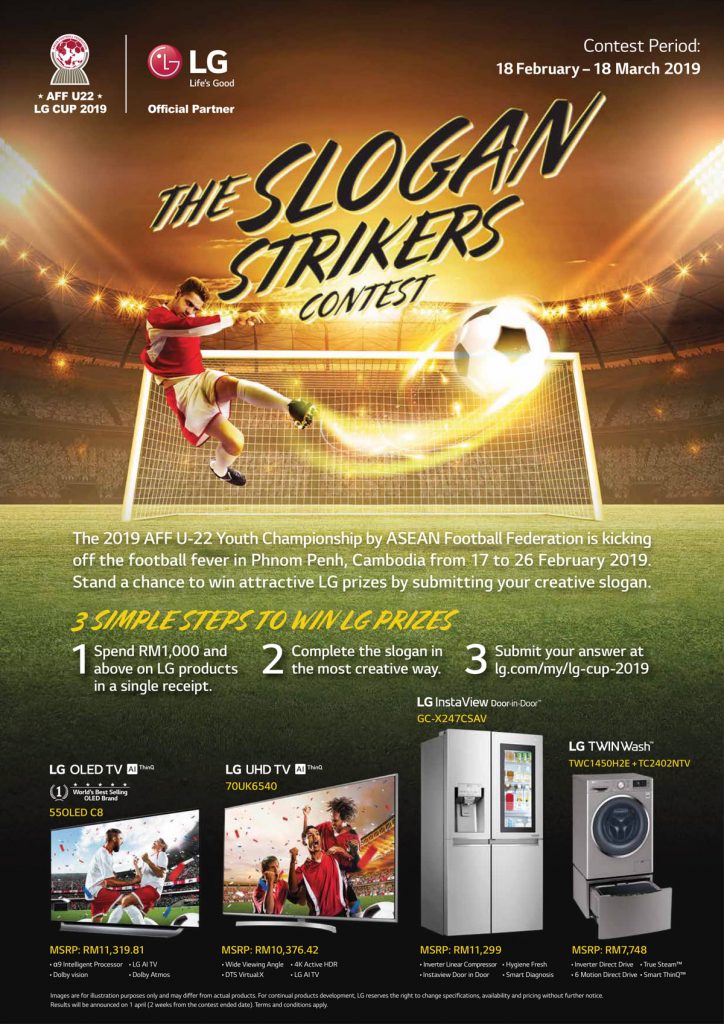 LG Electronics Host Slogan Strikers Contest — RM40,000 Prizes Up For Grabs 24