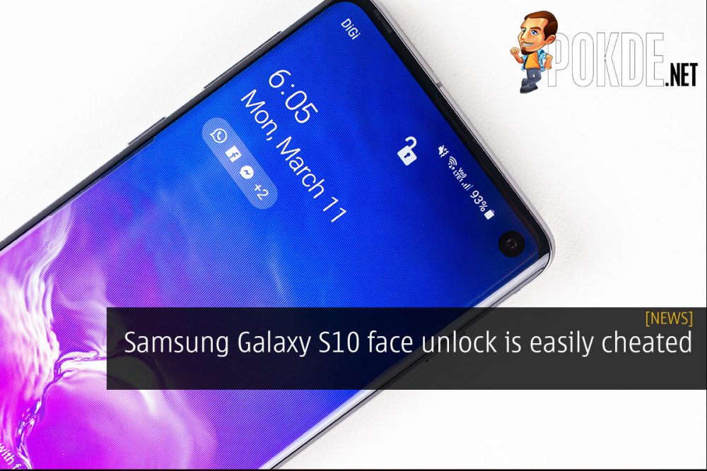 Samsung Galaxy S10 face unlock is easily cheated 22