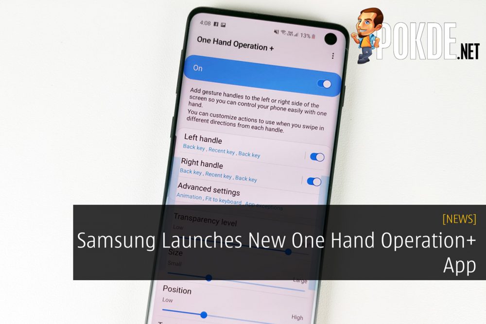 Samsung Launches New One Hand Operation+ App 27