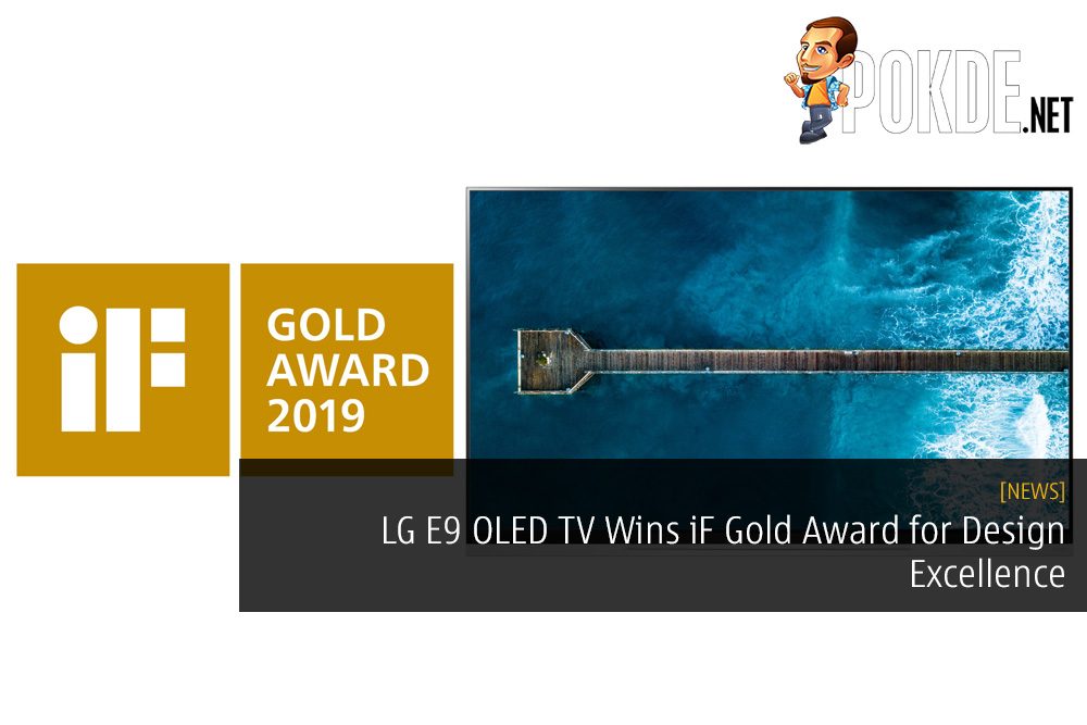 LG E9 OLED TV Wins iF Gold Award for Design Excellence