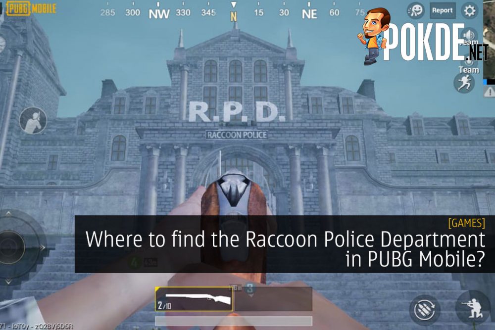 Where to find the Raccoon Police Department in PUBG Mobile? 32