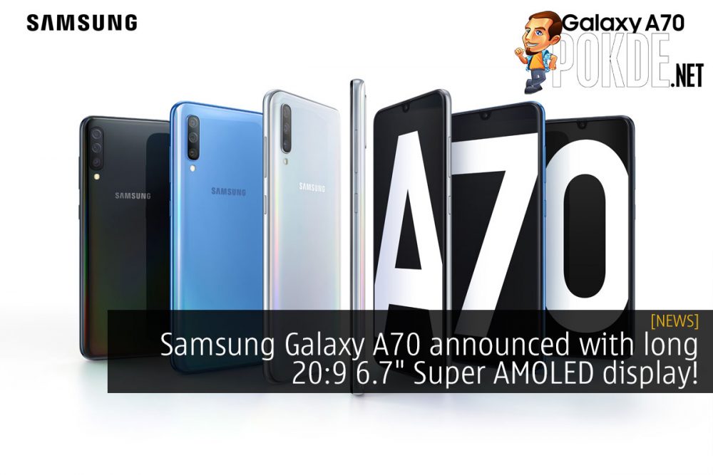 Samsung Galaxy A70 announced with long 20:9 6.7" Super AMOLED display! 26