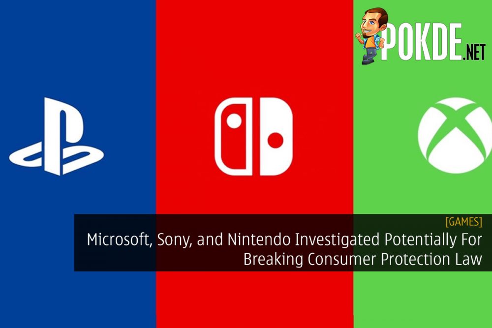 Microsoft, Sony, and Nintendo Investigated Potentially For Breaking Consumer Protection Law 30