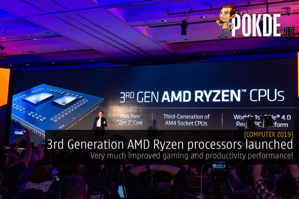 [Computex 2019] 3rd Generation AMD Ryzen processors launched — very much improved gaming and productivity performance! 26