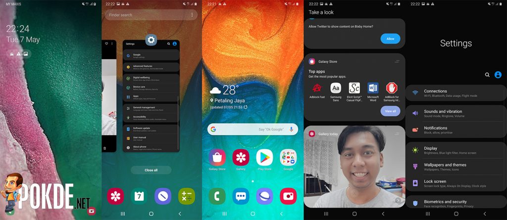 Samsung Galaxy A30 Review Android 9.0 Pie with One UI