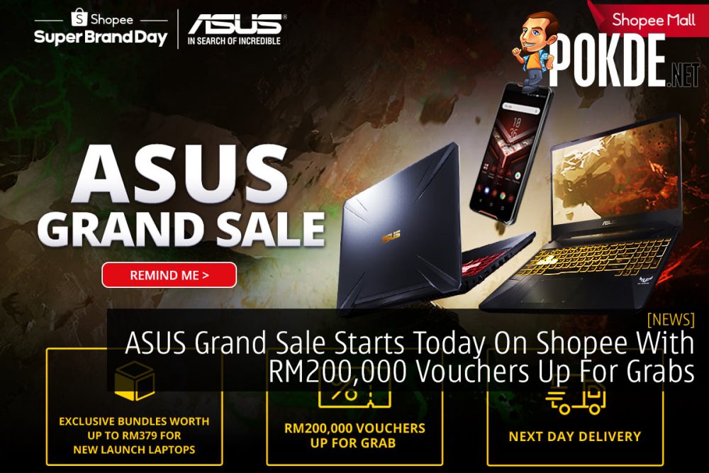 ASUS Grand Sale Starts Today On Shopee With RM200,000 Vouchers Up For Grabs 27