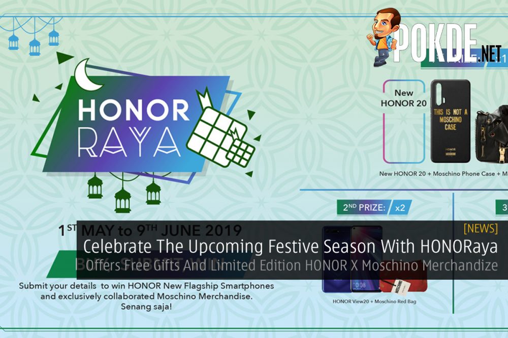 Celebrate The Upcoming Festive Season With HONORaya — Offers Free Gifts And Limited Edition HONOR X Moschino Merchandize 29