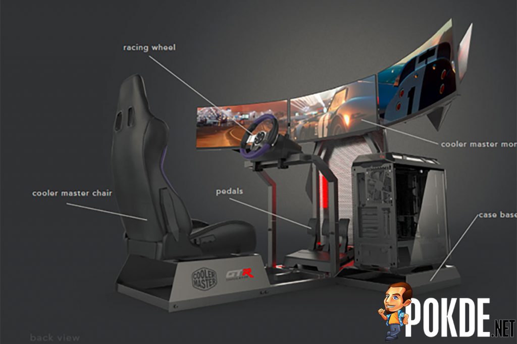 [Computex 2019] Cooler Master collaborates with GTR Simulator to bring the GTA-F Cooler Master Edition 30