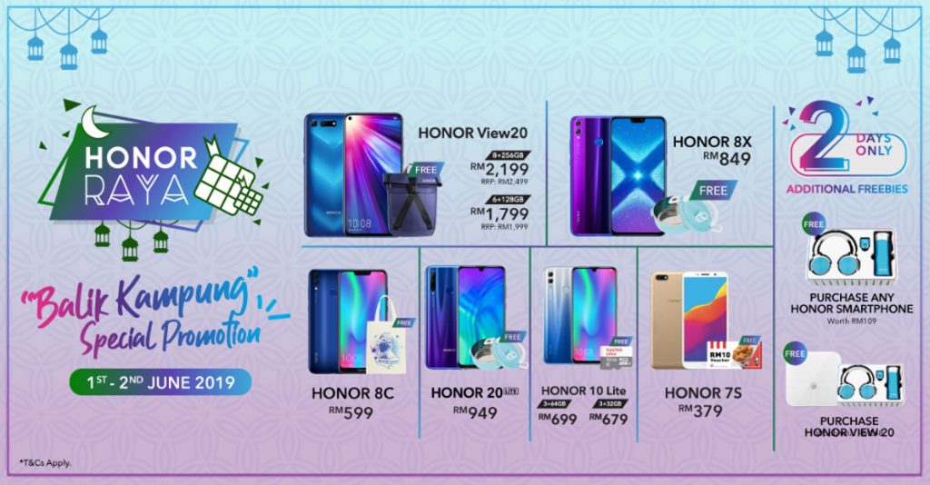 HONOR Malaysia Adds More Specials To HONORaya Promo 31