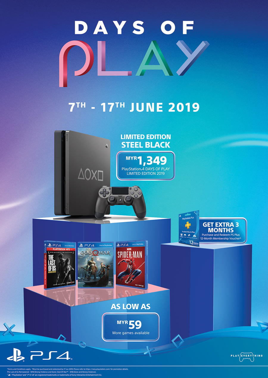 Sony's Days Play Brings Forth Limited Edition PS4 And Discounted Games! – Pokde.Net