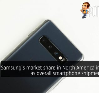 Samsung's market share in North America increases as overall smartphone shipments drop 35