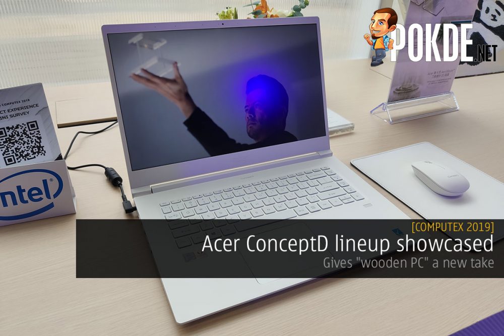 [Computex 2019] Acer ConceptD lineup showcased — gives "wooden PC" a new take 24