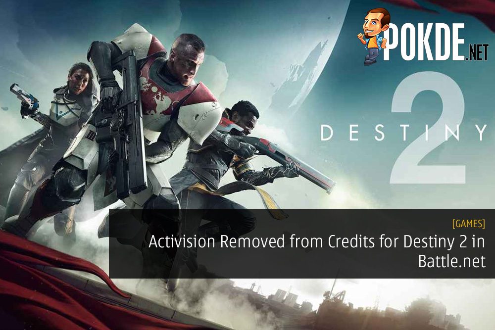 Activision Removed from Credits for Destiny 2 in Battle.net