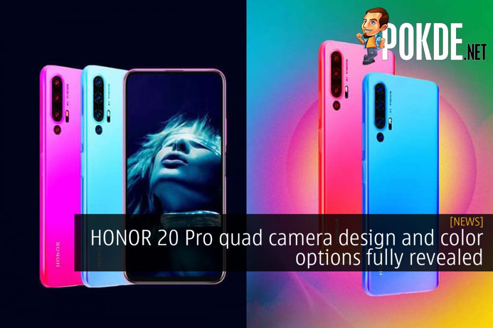 HONOR 20 Pro quad camera design and color options fully revealed 29