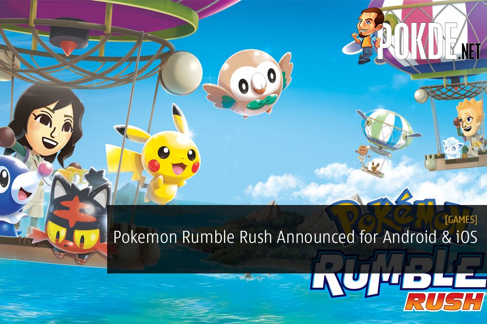Pokemon Rumble Rush Announced for Android and iOS Devices