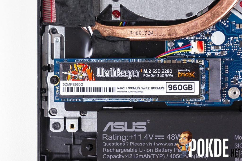 What can you upgrade in the ASUS TUF Gaming FX505D? 35
