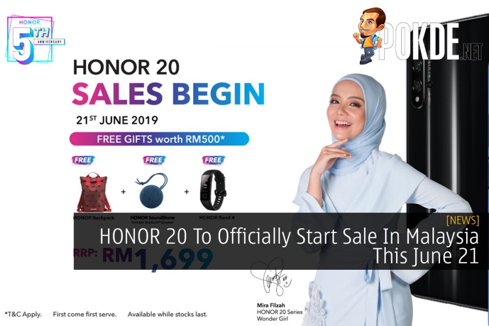 HONOR 20 To Officially Start Sale In Malaysia This June 21 27