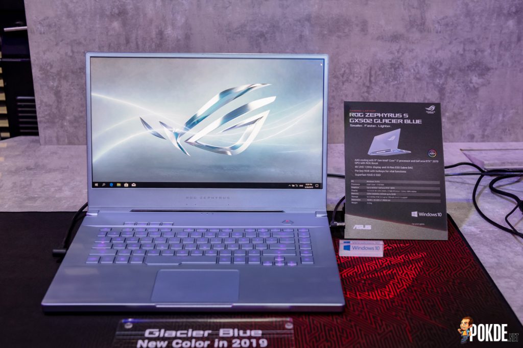 ASUS ROG STRIX G G531 and Zephyrus S GX502 to Have Glacier Blue Variant 30