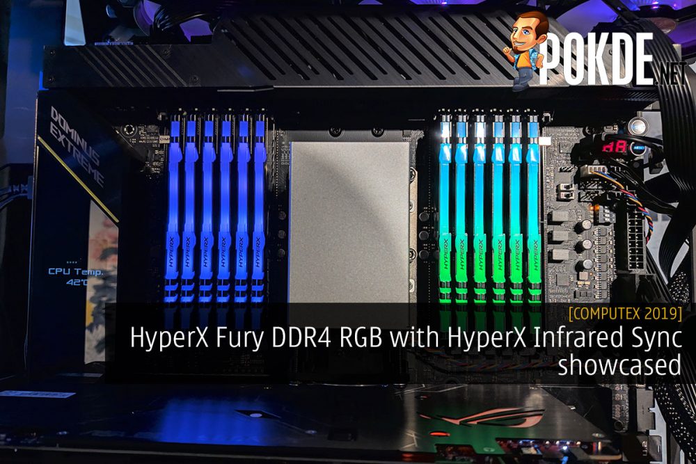 [Computex 2019] HyperX Fury DDR4 RGB with HyperX Infrared Sync showcased 31