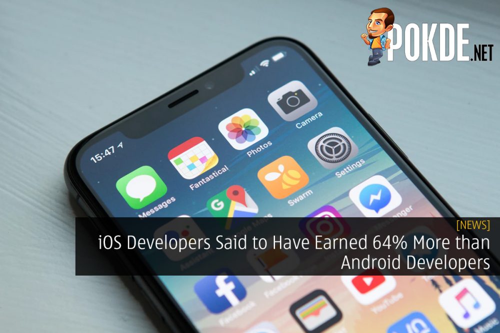 iOS Developers Said to Have Earned 64% More than Android Developers