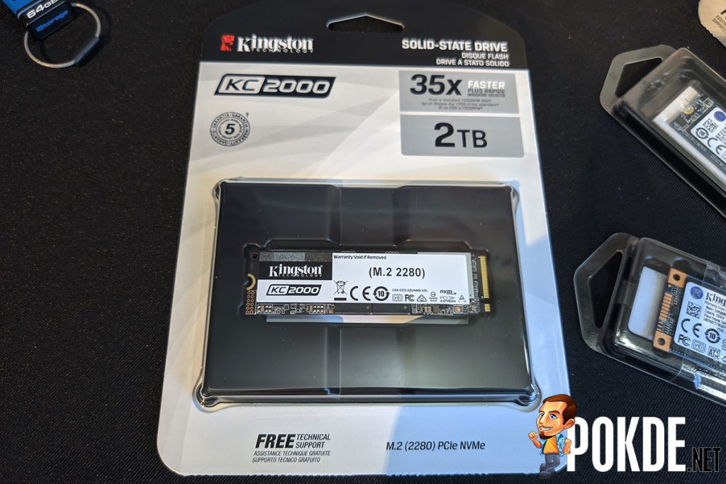 [Computex 2019] Kingston unveiled their latest KC2000, DC1000M and A2000 SSDs 24