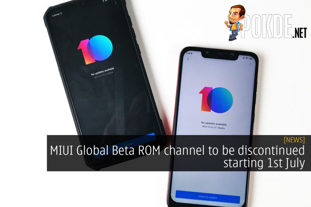 MIUI Global Beta ROM to be discontinued starting 1st July 29