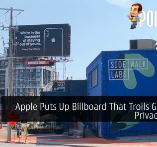 Apple Puts Up Billboard That Trolls Google's Privacy Issue 32