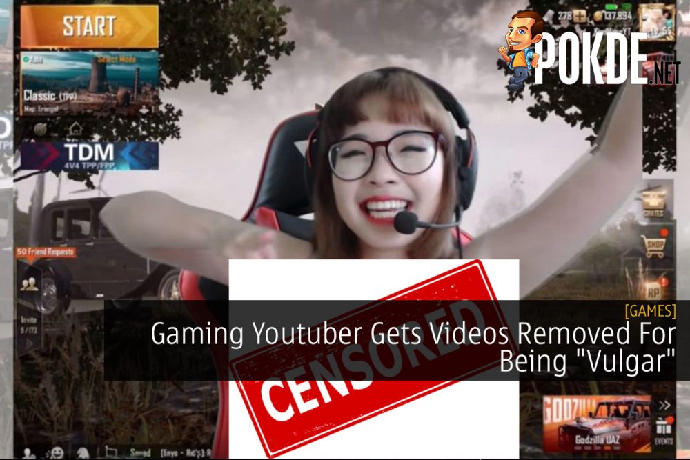 Gaming Youtuber Gets Videos Removed For Being "Vulgar" 23
