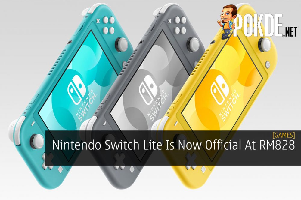 Nintendo Switch Lite Is Now Official At RM828 25