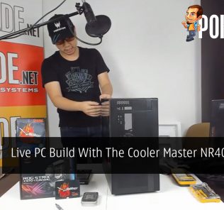 PokdeLIVE 18 — Live PC Build With The Cooler Master NR400 Case! 31