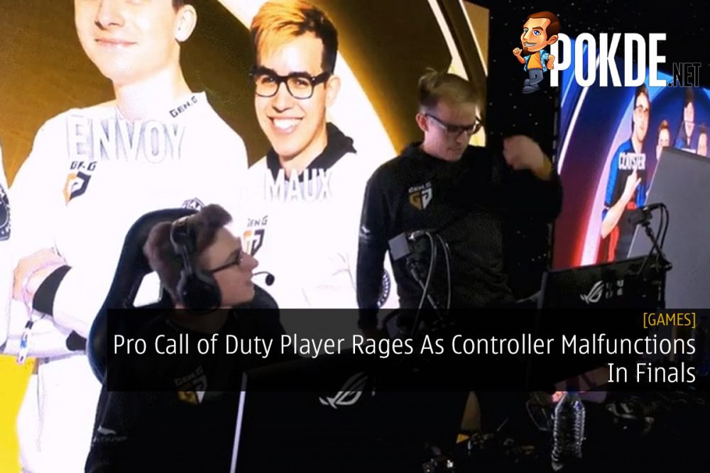 Pro Call of Duty Player Rages As Controller Malfunctions In Finals 26