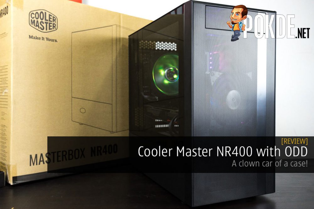 Cooler Master NR400 with ODD Review — a clown car of a case! 23