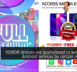 HONOR devices are guaranteed to work with Android services by certain resellers 28