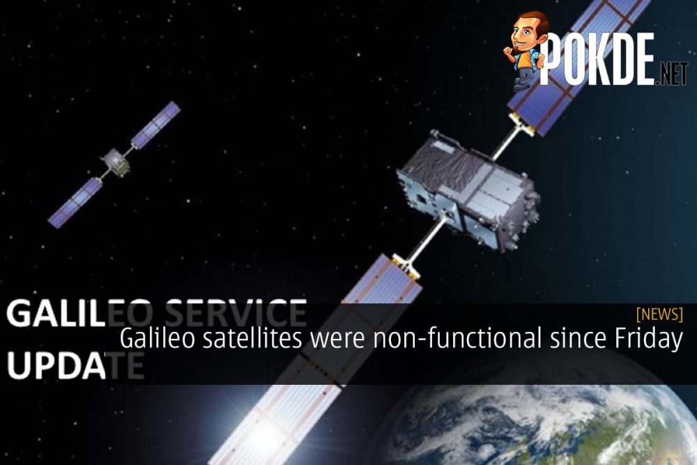 Galileo satellites were non-functional since Friday 20