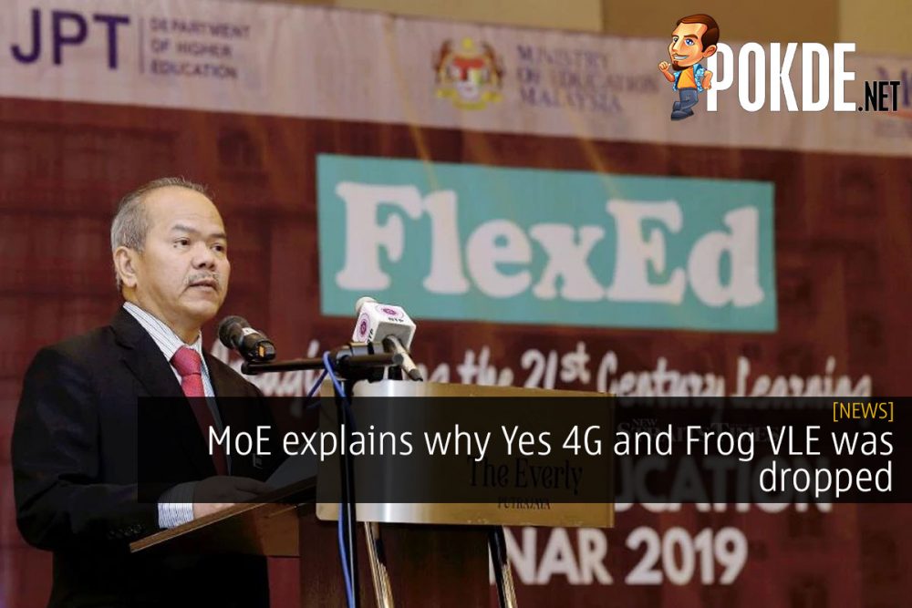 MoE explains why Yes 4G and Frog VLE was dropped 26