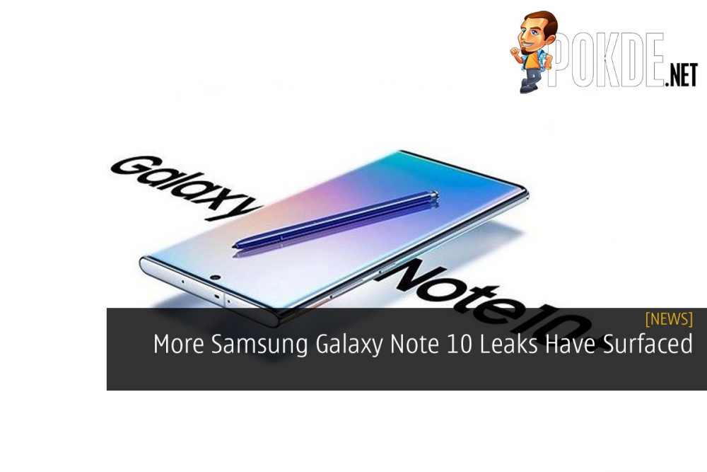 More Samsung Galaxy Note 10 Leaks Have Surfaced 28