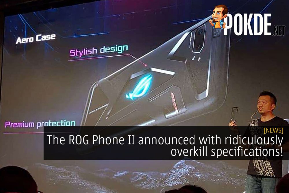 The ROG Phone II announced with ridiculously overkill specifications! 32