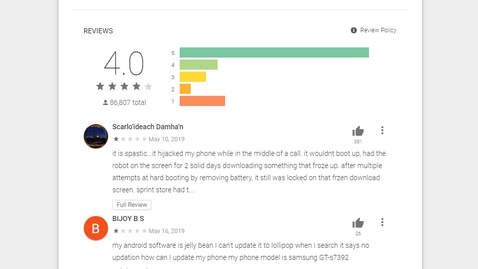This Updates for Samsung App is Fake and Dangerous 22