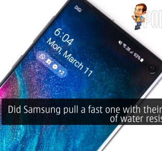 Did Samsung pull a fast one with their claims of water resistance? 32