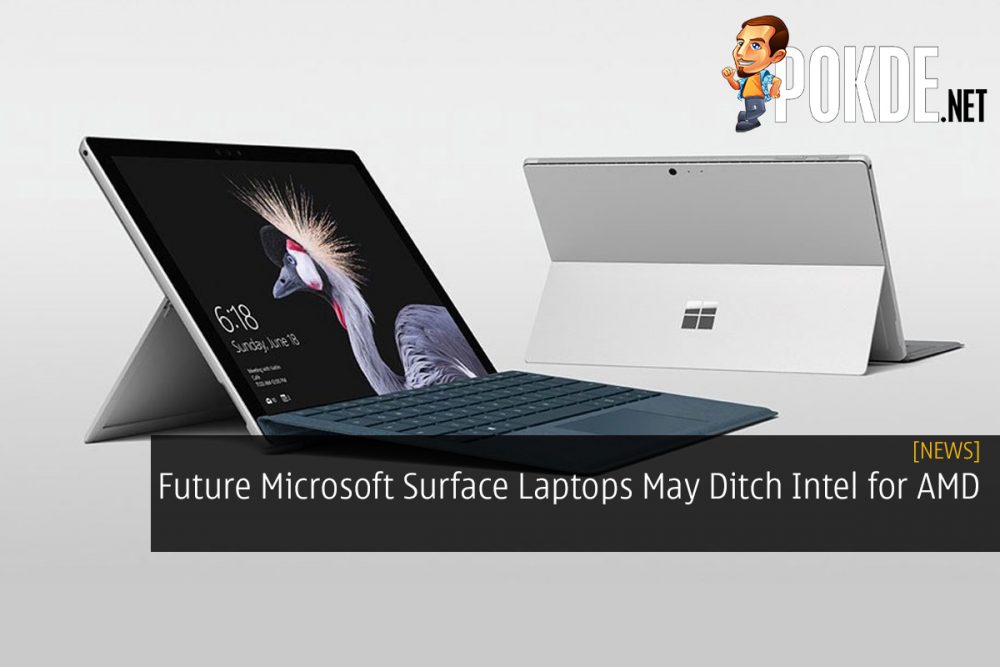 Future Microsoft Surface Laptops May Ditch Intel for AMD