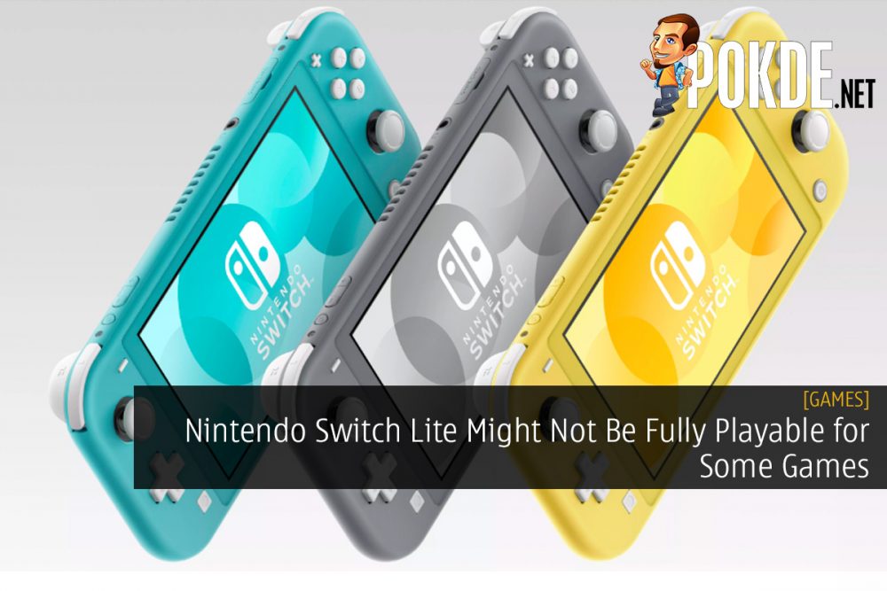 Nintendo Switch Lite Might Not Be Fully Playable for Some Games