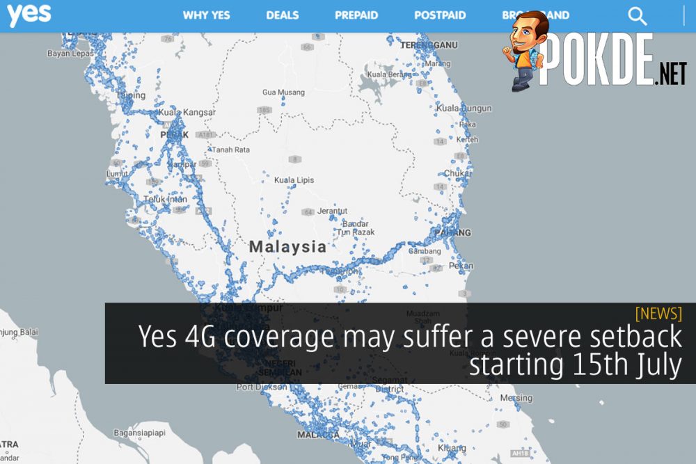 Yes 4G coverage may suffer a severe setback starting 15th July 20