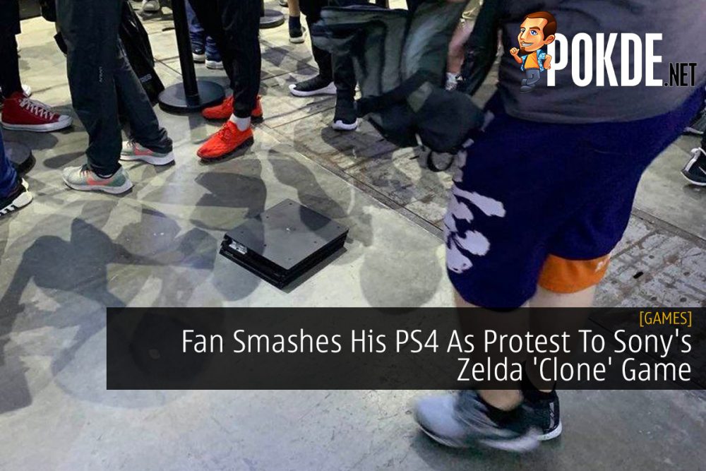 Fan Smashes His PS4 As Protest To Sony's Zelda 'Clone' Game 22