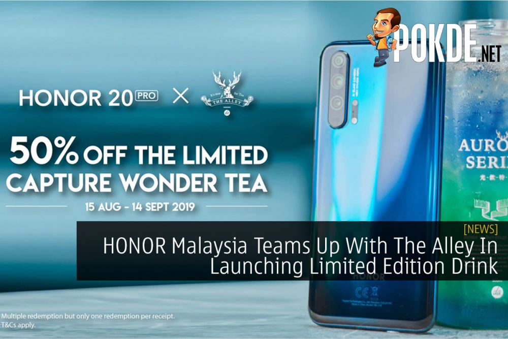 HONOR Malaysia Teams Up With The Alley In Launching Limited Edition Drink 27
