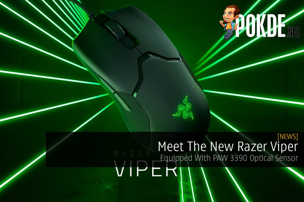 Meet The New Razer Viper — Equipped With PAW 3390 Optical Sensor 32