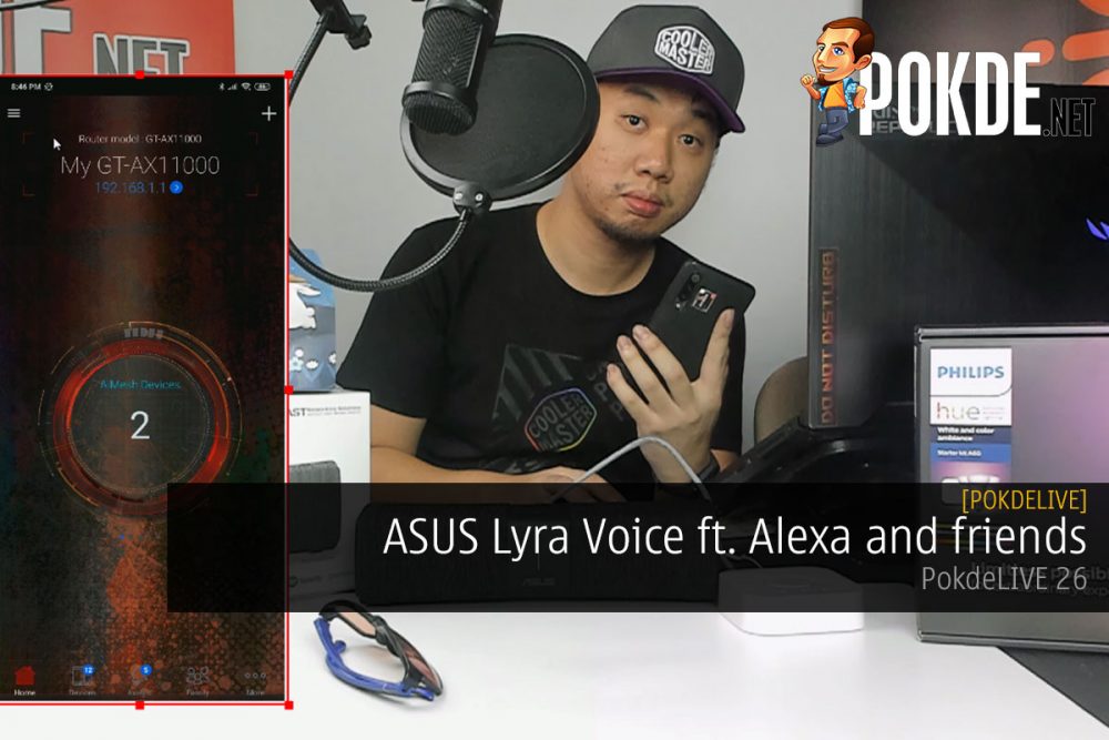 PokdeLIVE 26  — ASUS Lyra Voice ft. Alexa and friends 27