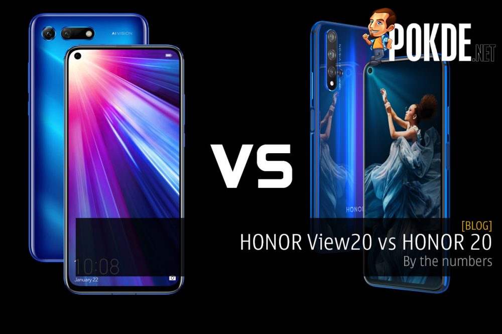 HONOR View20 vs HONOR 20 — by the numbers 32