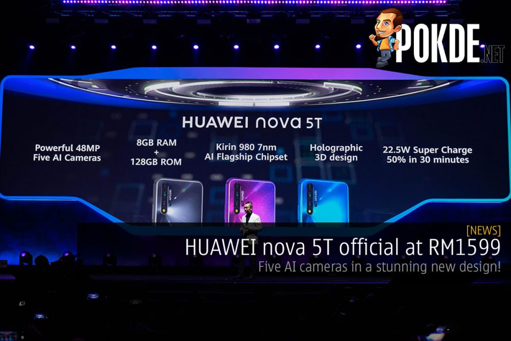 HUAWEI nova 5T official at RM1599 — five AI cameras in a stunning new design! 29