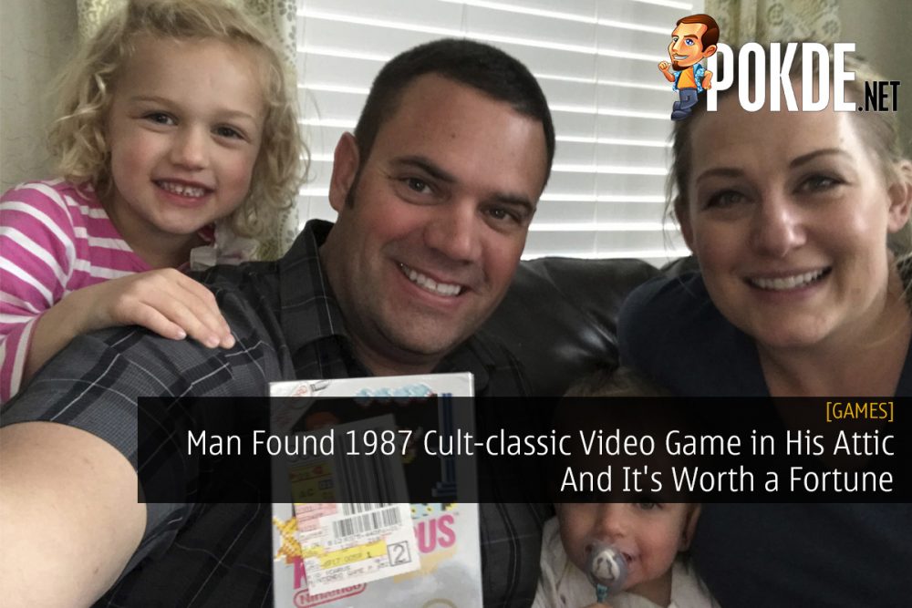 Man Found 1987 Cult-classic Video Game in His Attic And It's Worth a Fortune